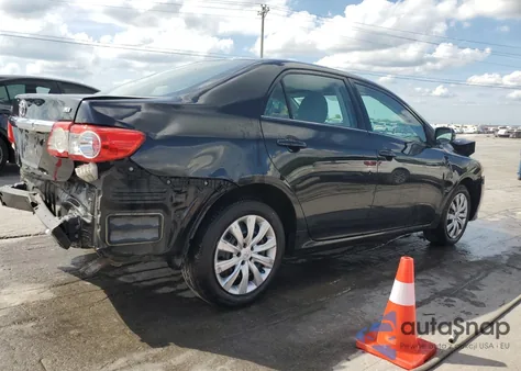2013 Toyota Corolla Base from USA, damaged, VIN 2T1BU4EE1DC107417